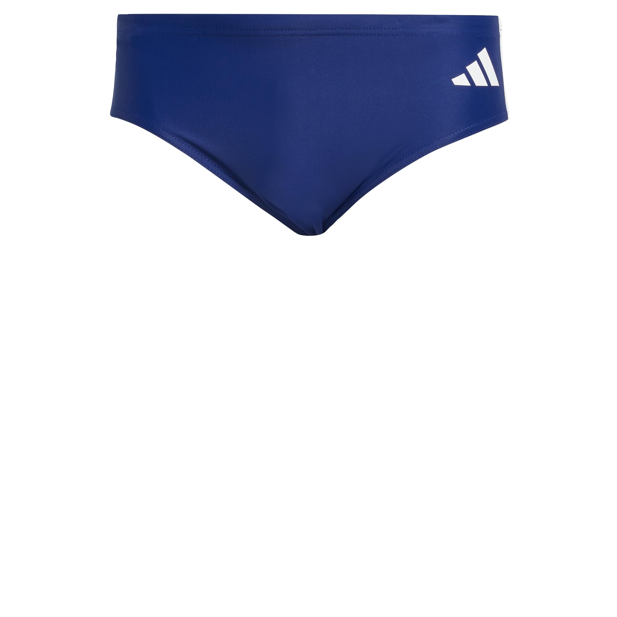 adidas Men's 3 Stripes Swim Trunks, Dark Blue/White, 42