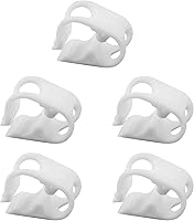 Unlorspy 5PCS Adjustable Plastic Tubing Clamps 1/8"-1/4" Hose Pinch Valves for 3-6mm Tubing - Lab, Aquarium, Brewing Flow Control