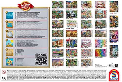 Schmidt Spiele 57393 Aquascape, puzzle da 1500