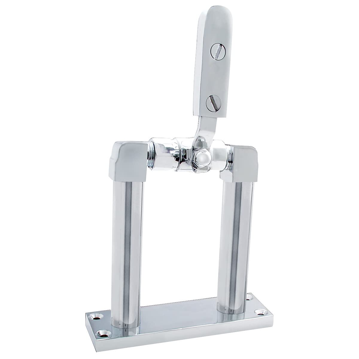 United Pacific 46106 4” Chrome Air Horn Valve Lever w/Stand Set for Train Horns/Train Whistles, Heavy-Duty, Large Lever for Ease of Use – ONE Unit