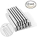 FEYG Rare Earth Magnet, Neodymium Bar Magnets 12 PCS N52 Strong Refrigerator Magnet (12PCS)