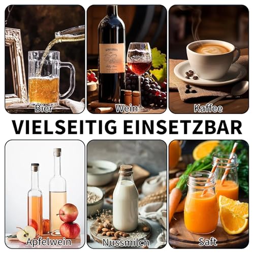 3 Stücke Filter Braubeutel,Siebbeutel,Passiertuch Wiederverwendbar, Pressbeutel Brew Bag, Abseihtuch, Nylon Mulltuch Küche für Heimbrauen,Brühbeutel Filter für Käse Fruchtsaft Gemüsesaft