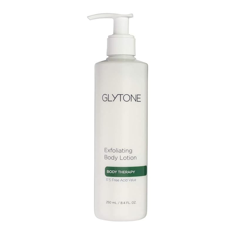 GLYTONE Loção Corporal Esfoliante com Ácido Glicólico 17,5% PFAV, Sem Fragrância, 249 mL