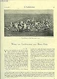 L'Architecture. N°5 - Volume XLII : Notes sur l'architecture aux Etats-Unis - Le Casier archéologique, artistique et pittoresque de la Ville de Paris - Concours pour l'aménagement de Nantes - Magasin de vente d'automobiles, par Laprade et Bazin.