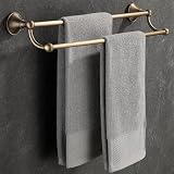 Set di accessori da bagno in rame antico, portasciugamani retrò e porta fazzoletti, hardware rustico per la decorazione del bagno