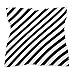 DUMIERTKL Black And White Striped Bandana for Women And Men Large Square Satin Head Scarf Fashion Silk-Like Kerchief Scarf Fit for Gifts 25