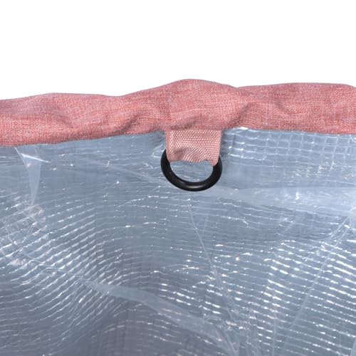 Cubeta plegable para remojo de pies con aislamiento rojo miniatura 7