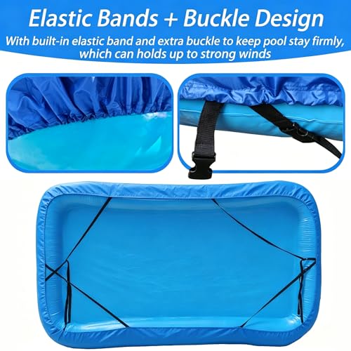 Cobertor Inflable para Piscina 130 x 84 Pulgadas miniatura 3