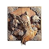 ❖ Material: Acryl. Eine erstaunliche Sammlung nordischer Mythologie-Symbolik in einem atemberaubenden Stück.