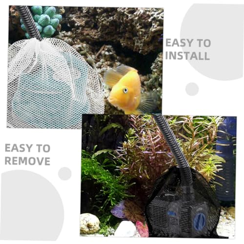 Bolsas de filtro resistentes para bombas de piscina y pecera, pack 2 miniatura 5