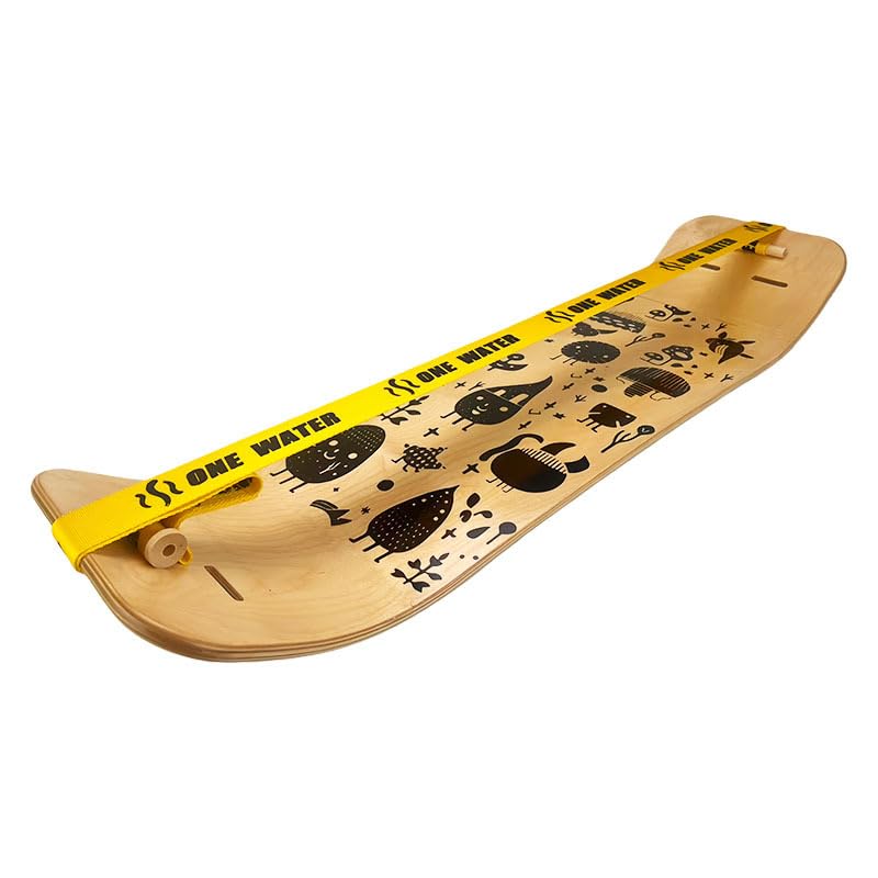 バランスボード 木製 大人用 体幹トレーニング フィットネス ヨガ バランスボード 耐荷重150kg メープル材 多機能 室内運動 家庭用 バランス強化 プレゼント