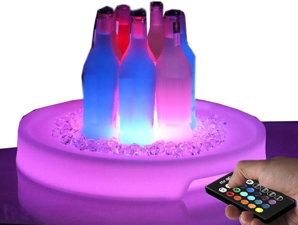 Plateau de service lumineux à LED pour illuminer vos tables sans fil