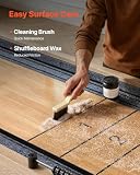 VEVOR table de shuffleboard 2,7 m avec palets métal photo 6