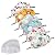Yinella Kids Cute Pattern Washable Reusable Childrens Face Bandanas with Filters Protective Mouth Cloth Cover Outdoor School