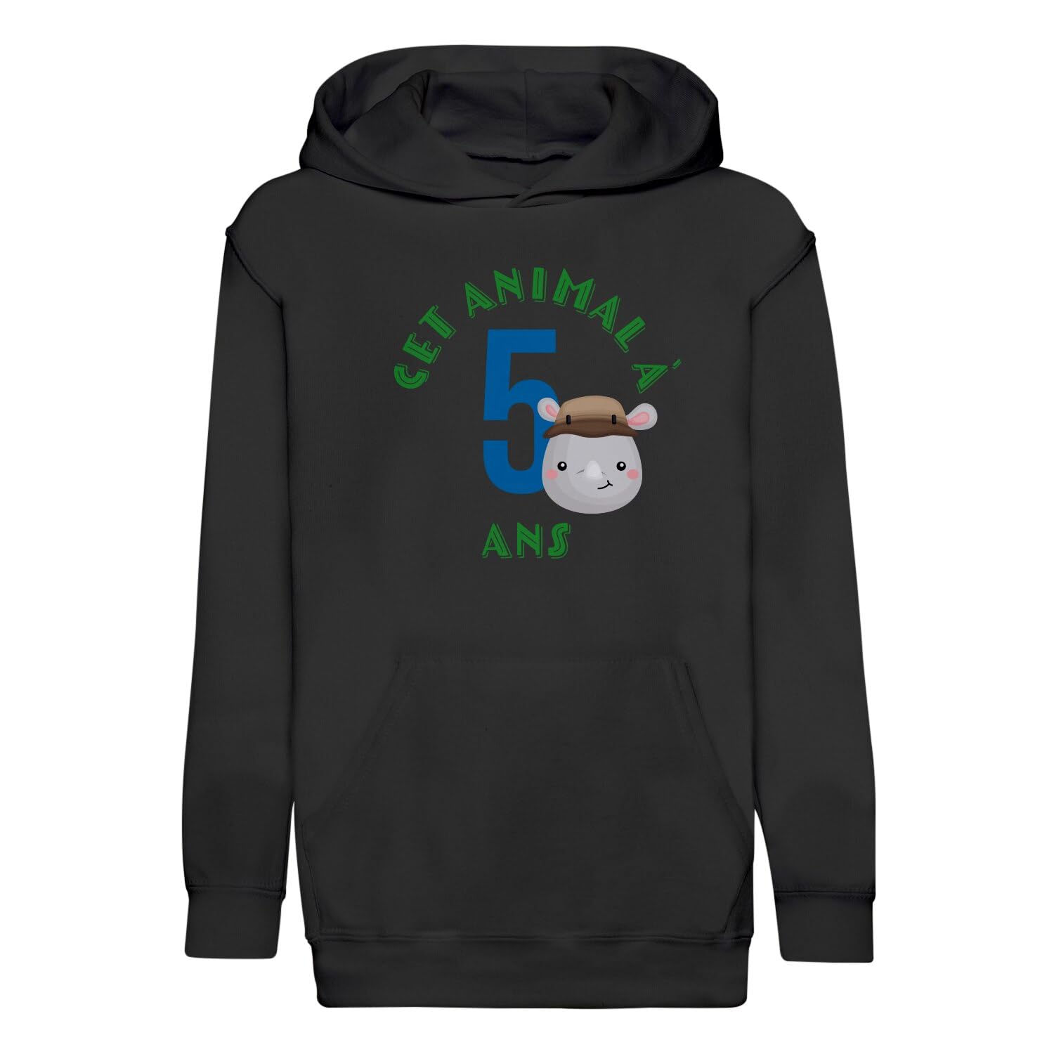 Sweat à capuche enfant 5 ans confortable contre le froid en extérieur - 4