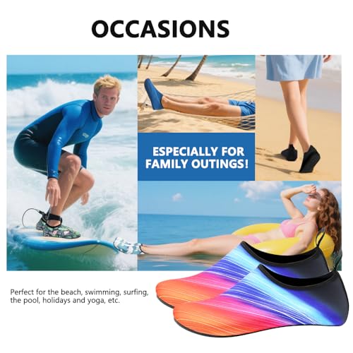 Image of Water Shoes for Women Men Quick-Dry Barefoot Aqua Socks Swim Pool Non Slip Surf Yoga Exercise Outdoor Trave Essentials