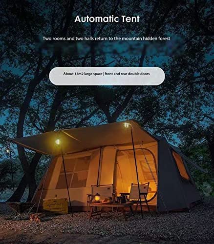 Carpa automática plegable 3 a 8 personas, 2 cuartos y sala miniatura 2