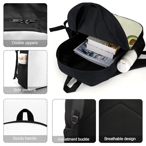 Sac à dos robuste pour ordinateur 17" avec motifs et structure légère