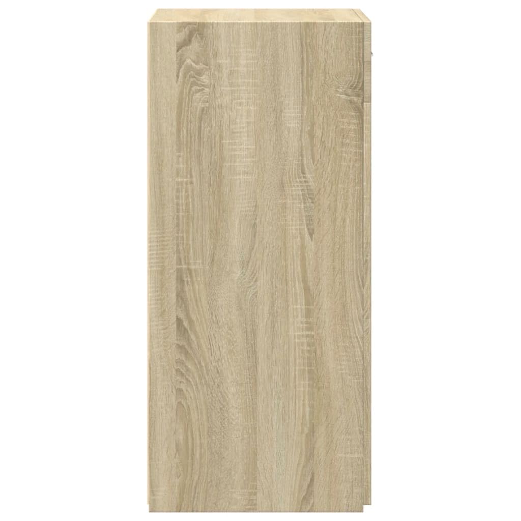 vidaXL Aparador de Madera de ingeniería Roble Sonoma 50x42,5x93 cm