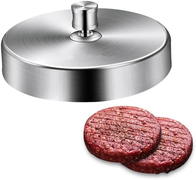 Non-Stick Hamburger Press Patty Maker Meat Beef Cheese Burger Maker Manual Rice Ball Mold Thickness Adjusted Kitchen Beef BBQ Tools