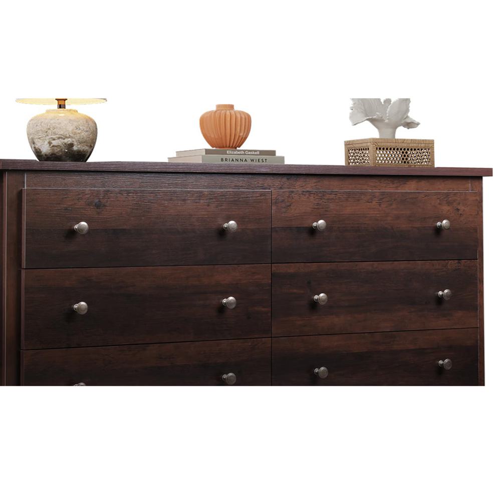 Amazon.com: WLIVE Wooden Dresser for Bedroom, 6 Drawers Chest of Amazon.com: WLIVE Wooden Dresser for Bedroom, 6 Drawers Chest of