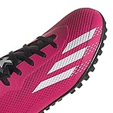 Strap: Ankle Strap adidas Herren X SPEEDPORTAL.4 TF Sneaker, Team Shock pink 2/FTWR White/core Black, 39 1/3 EU