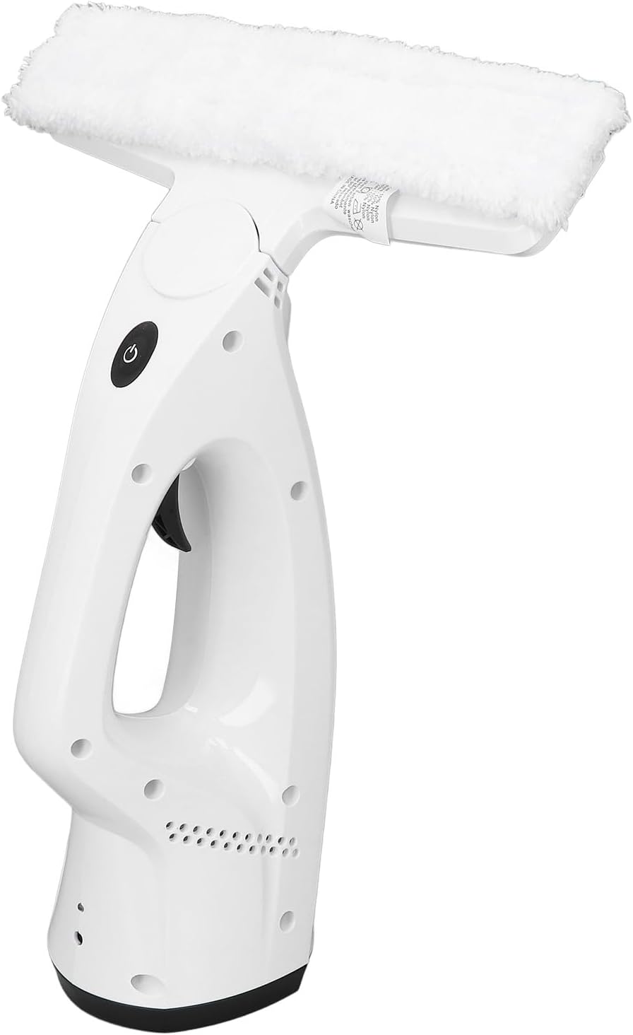 Battery Window Vacuum Cleaner, Electric with Spray Bottle and Microfiber Wiper, 2000 mAh, for Glass, Tiles, Mirrors