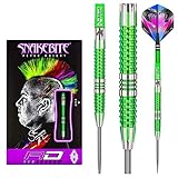 RED DRAGON Peter Wright Snakebite Mamba 2: 22g Tungsten Darts mit Flights und Schäfte