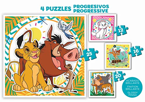 Educa 19309 Puzzle Malette 4 Puzzles Progressifs pour Enfants Neuf - vue 5