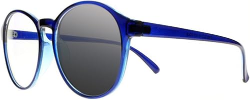 Newsight Gafas de sol de lectura con fotocromo, con marco ovalado grande, progresivo, multifocal, transición progresiva