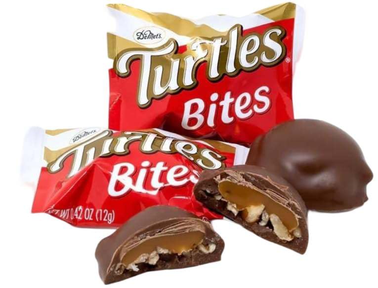 DeMet's Turtles Original Bite Size (Caramel and Pecans) x10