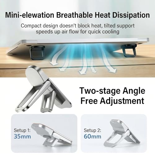 Soporte portátil ajustable para laptop 10-17 pulgadas miniatura 6
