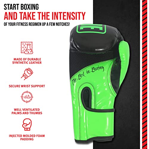 Image of Ringside Apex Bag Gloves, IMF-Tech Boxing Gloves with Secure Wrist Support, Synthetic Boxing Gloves for Men and Women