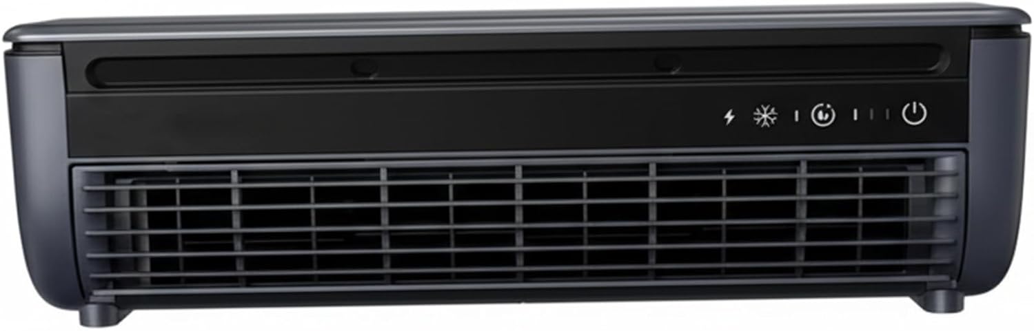 Mini Air Conditioner, Wall Mounted Air Conditioner with Fast Cooling & 6000mAh Battery, Portable USB Cooler with Remote for Kitchen, Dorm, Desk Wall Ac Unit Mounted