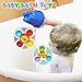 ALASOU 3PCS Pop Suction Cup Spinner Sensory Airplane Travel Toys for 1 2 Year Old Boy Girl Birthday Gift|Novelty Spinning Tops Easter Basket Stuffers for Toddlers Infant|Baby Bath Toy Kids Ages 1-3