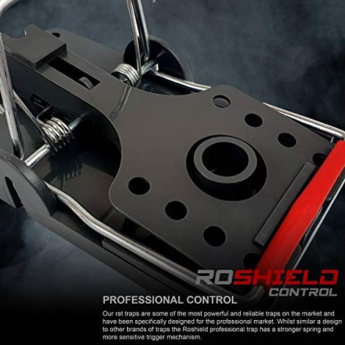 Roshield 2 x External Rat Snap Trap Control Protector Box - Rodent Safety Kit for Gardens, No Poison Solution - Green Professional Quality