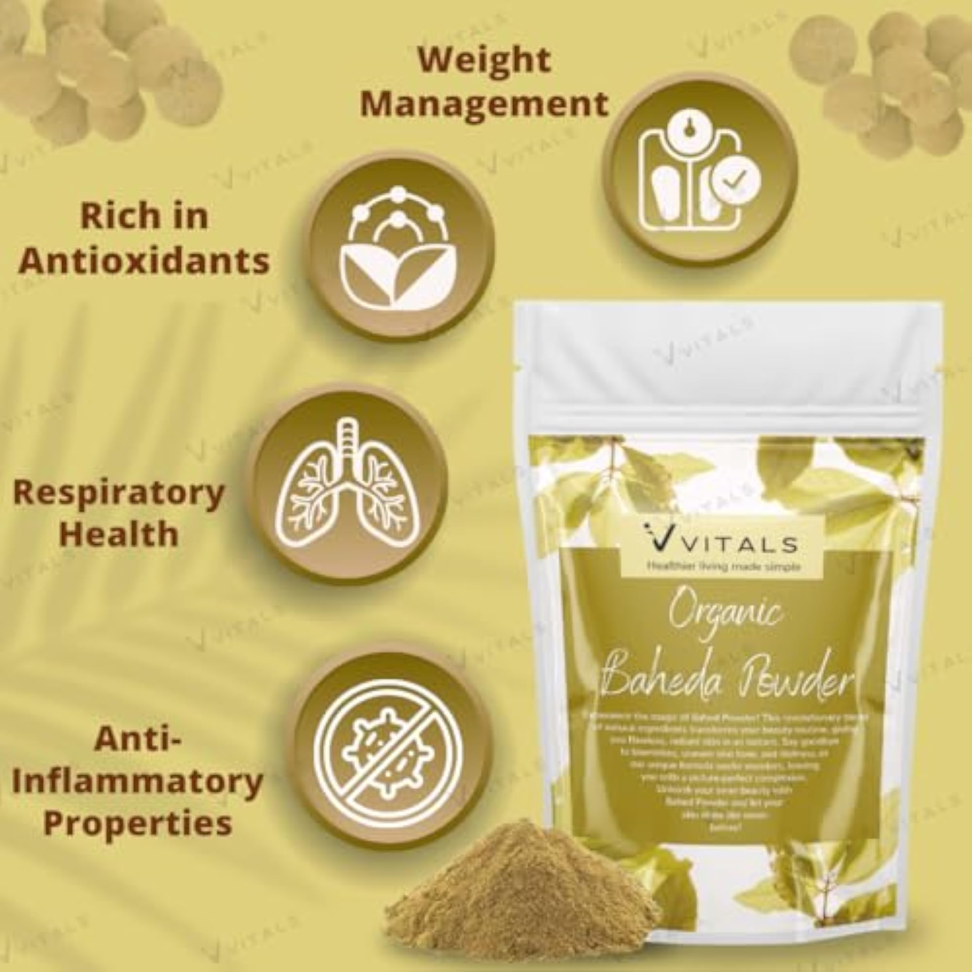 Vvitals Baheda Powder, 50 gm