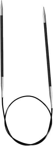 Knitter's Pride Agujas circulares fijas Karbonz de 9/0.217 in, 16"