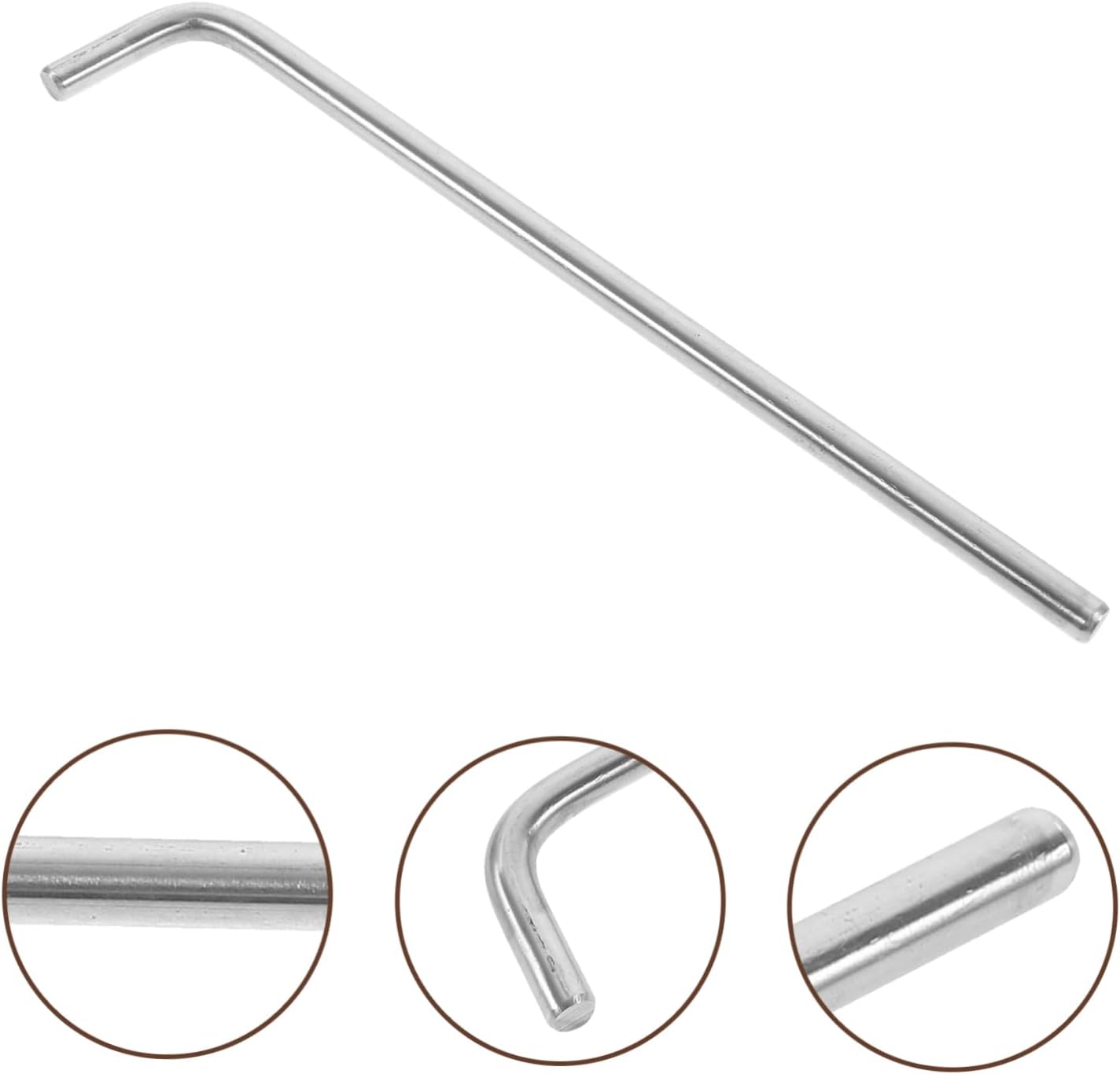 Cabilock 3pcs Large Ice Cream Machine Hitch Pin Accessory Easy to Install Ice Cream Latch Freezer Door Part Design for -term Use