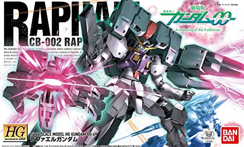 Bandai Hobby #69 Gundam Raphael HG Bandai 00 Figura de Acción miniatura 1