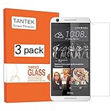 TANTEK [3-Pack] Screen Protector for HTC Desire 626s/626,Tempered Glass Film,Ultra Clear,Anti...