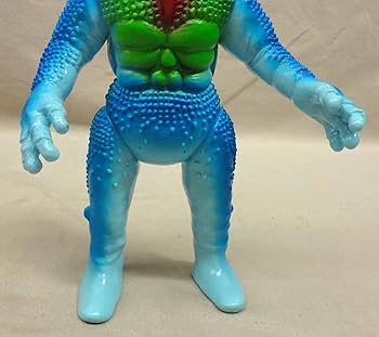 Amazon.co.jp: オール怪獣ソフビ プロテ星人 開封 ベアモデル