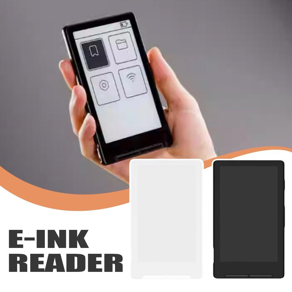Mini e-reader 4,3 pollici E-Ink Display, retro magnetico per attacco telefono, 16 GB di memoria supporta EPUB PDF TXT MOBI, lettore di ebook portatile ultra leggero da 77 g per viaggi (nero Mini e-reader 4,3 pollici E-Ink Display, retro magnetico per attacco telefono, 16 GB di memoria supporta EPUB PDF TXT MOBI, lettore di ebook portatile ultra leggero da 77 g per viaggi (nero
