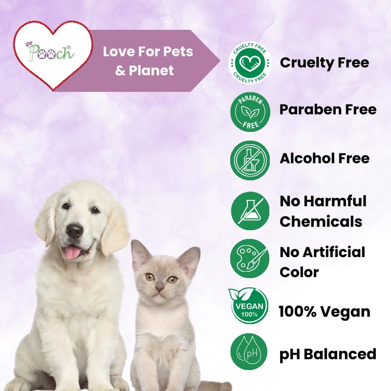 POOCH Premium Onion Female Shampoo 400ml| Designed in Dubai | Naturally Sci-Fi 3in1 | for Anti-Hair Fall, Anti-Itching, Moisturizing| Natural Extract of Onion| Soothing Relief, Hydration Hero 4