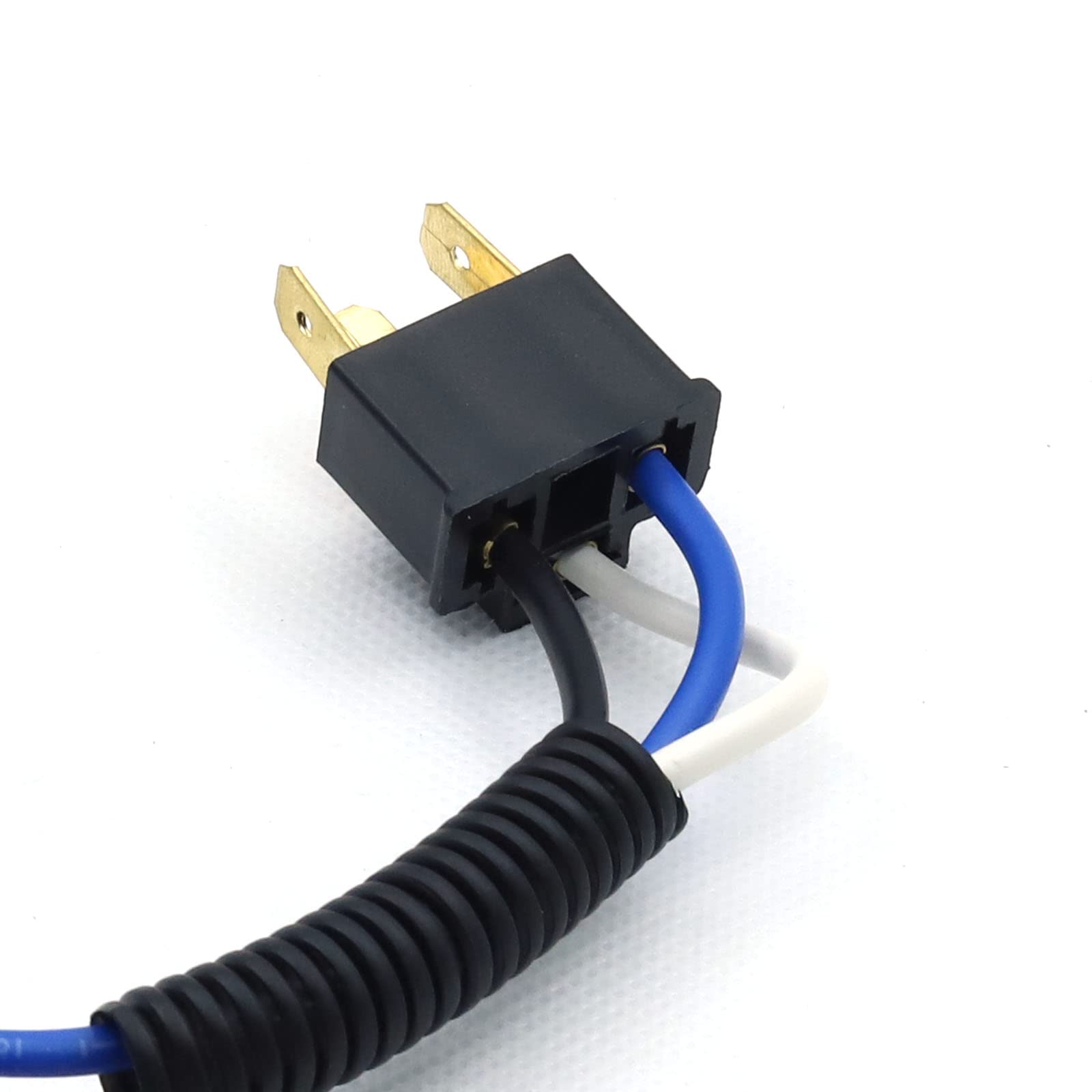 Carchet h4-9003 koplamp booster kabel kabelboom connector relais zekering socket zwart h4 koplamp connector zekering socket - kopen? | Korting tot 25