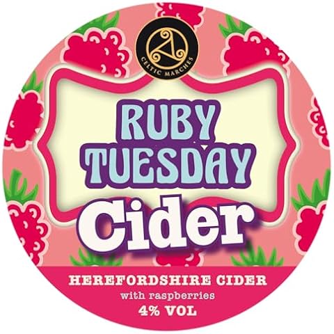 Ruby Tuesday Raspberry Cider 20L Bag in Box Cover
