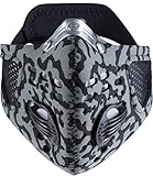 Respro Sportsta Anti-Pollution Mask - Large - Grey/Black Camouflage