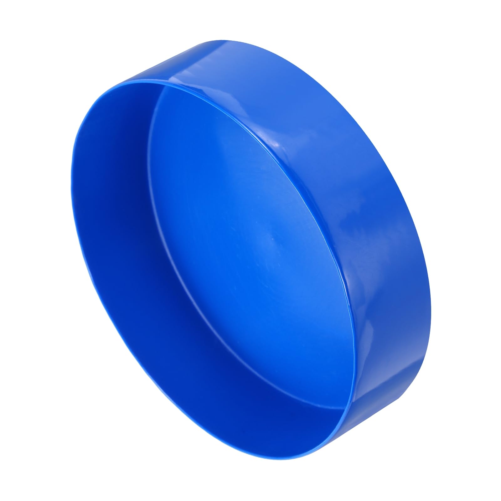 uxcell 2pcs Rubber End Caps 200mm(8 inch) ID Vinyl Round Tube Bolt Cap Cover Screw Thread Protectors Blue