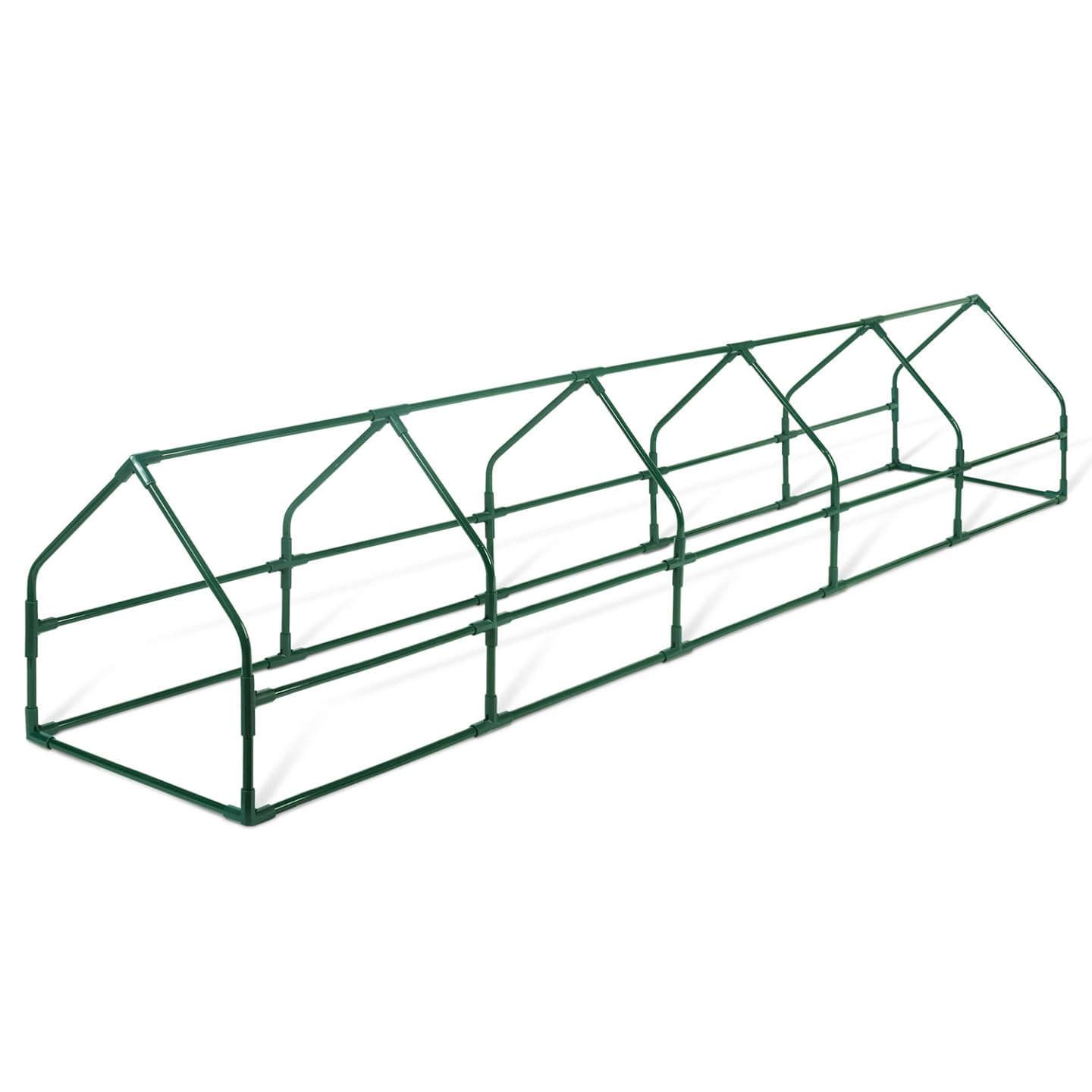 IDMarket - Serre châssis de Jardin spéciale forçage L. 300 CM Blanche
