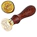Wax Seal Stamp, Hogwarts Retro Wax Seal Stamp with Handle, Great for Embellishment of Envelopes, Invitations, Wine Packages, Greeting Cards, etc(H)